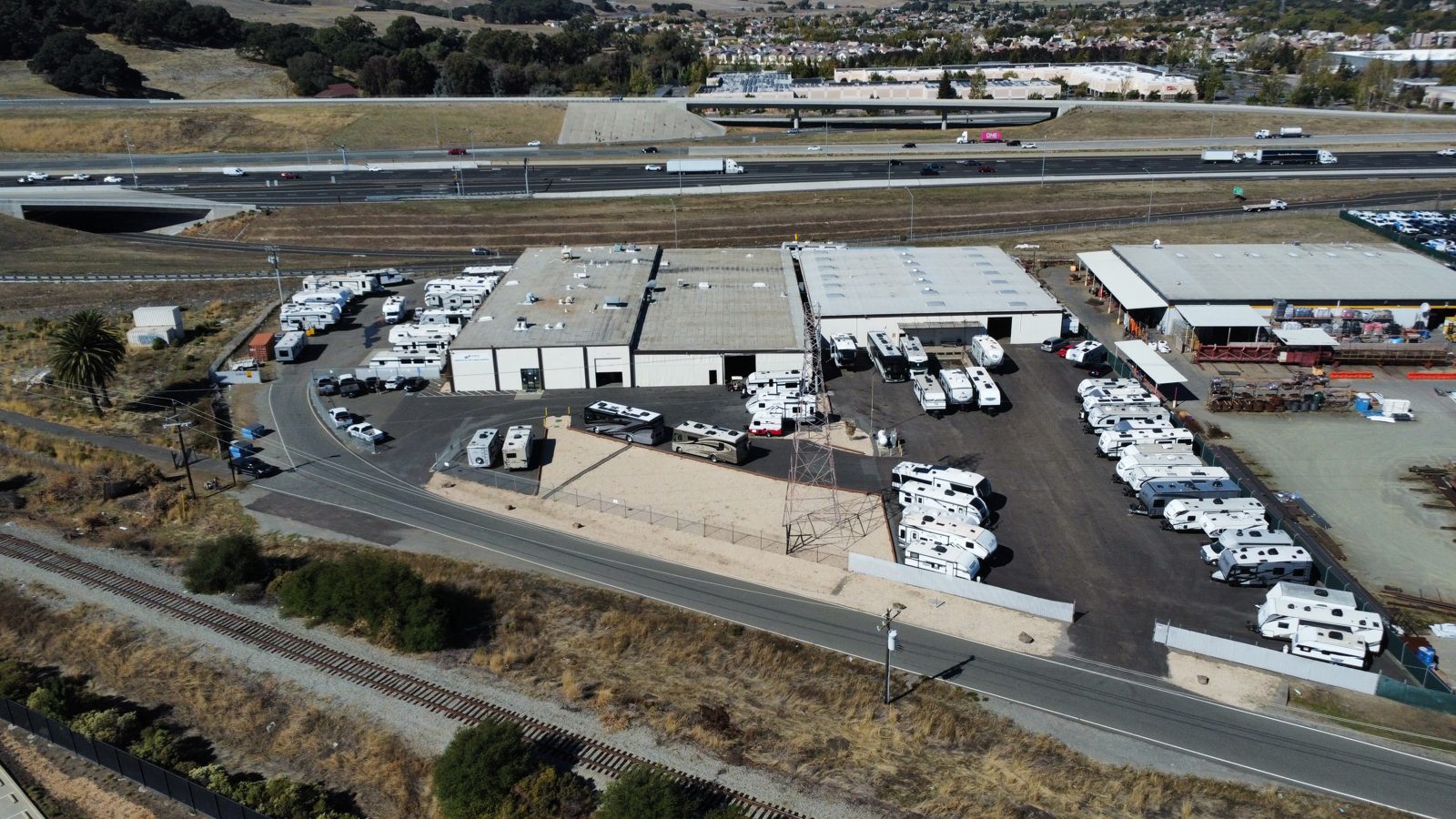 Just Sold - 9310 W Cordelia Rd, Fairfield - ±51,000 SF industrial / RV service facility on ±3 acres